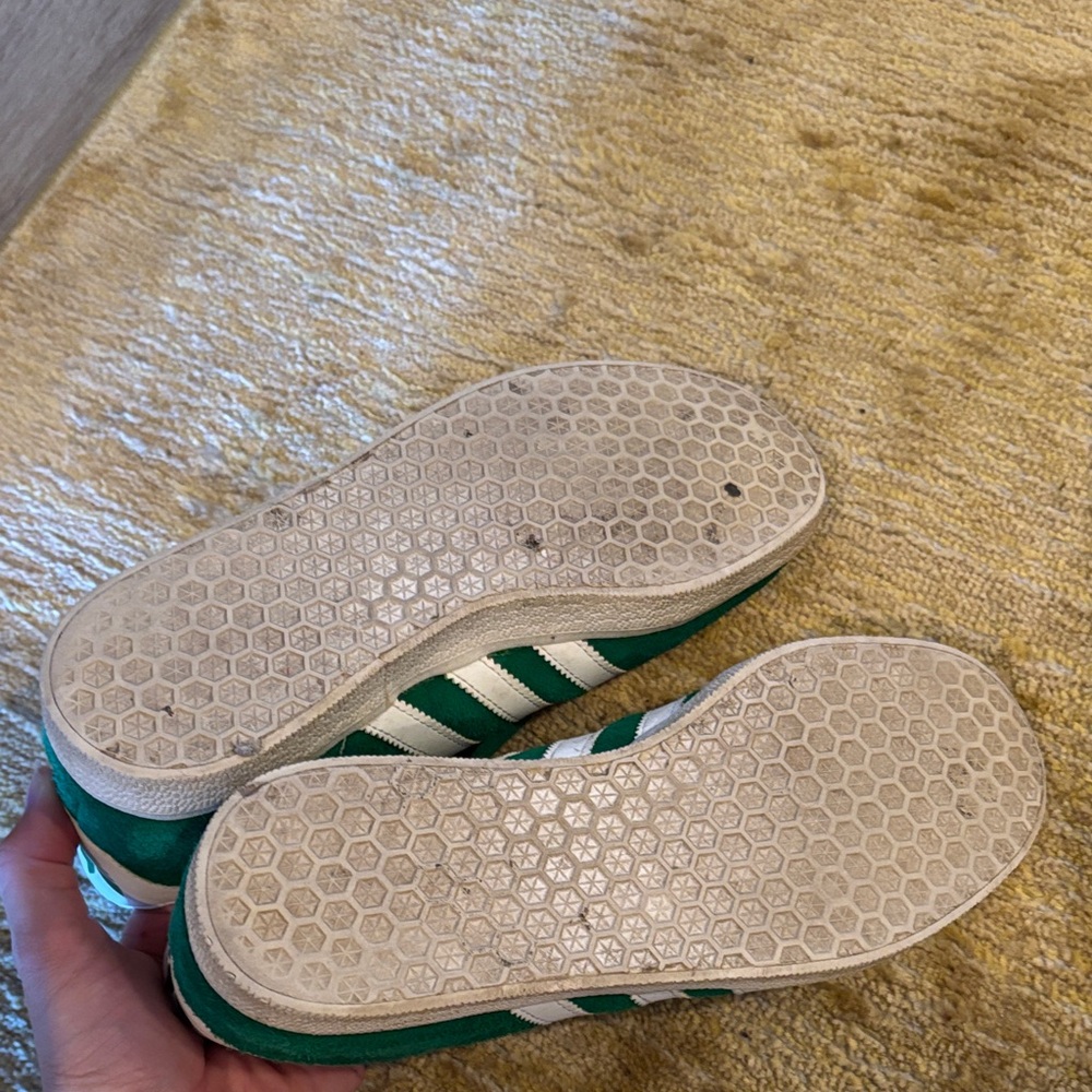 Adidas Classic Green and White Trainers Gazelle - Picture 6 of 8